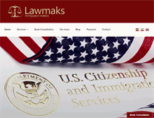 Tablet Screenshot of lawmaks.com